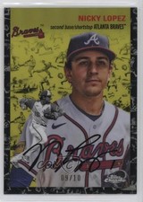 2023 Topps Chrome Platinum Anniversary 9/10 Nicholas Lopez Nicky #141 0za0