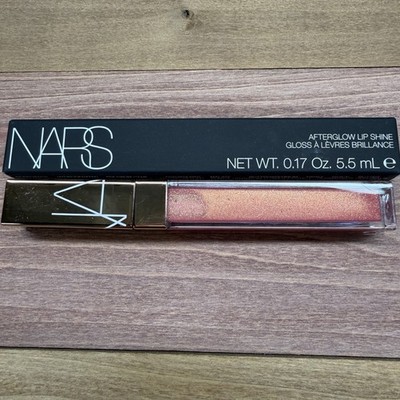 NEW! Nars Afterglow Lip Shine Gloss ORGASM Full Size 0.18 Oz. Balm Tint Pink