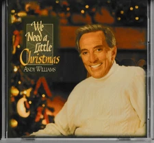 ANDY WILLIAMS - WE NEED A LITTLE CHRISTMAS (CD, 1996, Unison) CN3CHCD2