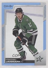 2020-21 O-Pee-Chee Blue Border Mattias Janmark #243 01ks