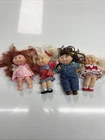 Vintage Lot Of 4 Mini Cabbage Patch Kids Dolls