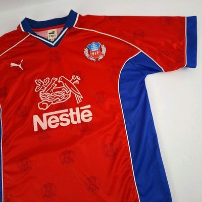 Helsingborgs IF Puma Vtg 1999 Soccer Jersey Mens XL Sweden Nestle