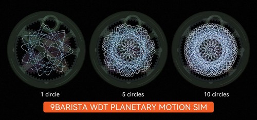 Specialized WDT Tool for 9Barista | Spirograph Planetary Spinning Gear - Picture 8 of 12