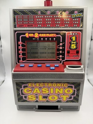 Vintage Radio Shack Electronic Casino Slot Machine Tested Works 60-2443