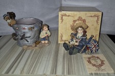 BOYDS BEAR YESTERDAYS CHILD DOLLSTONE LUCINDA & DAWN AND BETSY & EDMUND