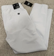 *NEW* Under Armour Golf UA Drive 5 Pocket Pant Men's 34x36 Slim Taper Gray $85!