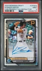 Konnor Griffin 2024 Bowman Draft Chrome Auto Refractor 1st #/499 Pirates PSA 9