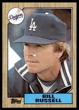 1987 Topps Bill Russell Los Angeles Dodgers #116