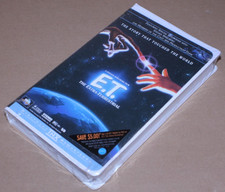 NEW / Sealed / VHS Movie E.T. The Extra-Terrestrial Clamshell