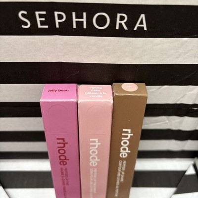 Rhode Trio Jellybean Vanilla Cake Lip Tints and Lift Lipliner