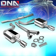 FOR 09-15 NISSAN MAXIMA A35 3.5 V6 4"ROLLED TIP STAINLESS EXHAUST CATBACK SYSTEM
