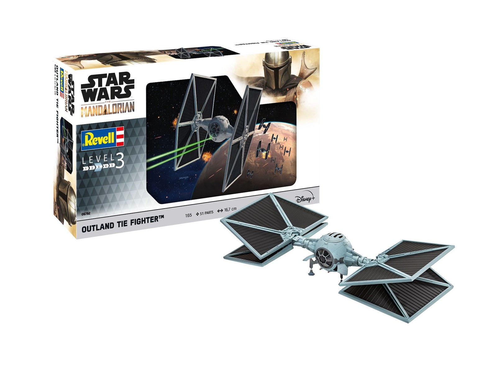 Revell Star Wars TIE Fighter The Mandalorian réplique miniature haut de gamme plastique