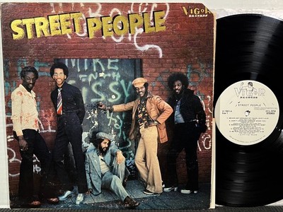 STREET PEOPLE LP VIGOR RECORDS VI 7001 STEREO DJ PROMO 1975 Soul Funk Disco