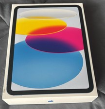 Apple IPAD A16 WIFI 11-inch BLUE Model A3354 128gb EMPTY BOX  MANUAL ONLY