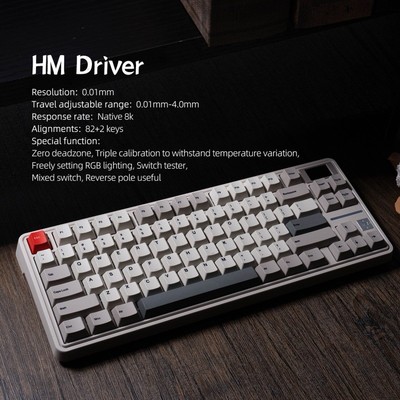 Sikakeyb Castle HM80 82 Key %80 Magnetische  Gaming tastatur