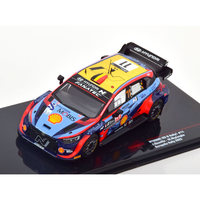 Hyundai I20 N Wrc N.11 Acropolis Rally 2022 Neuville/Wydaeghe 1:43 Ixo Model Aut