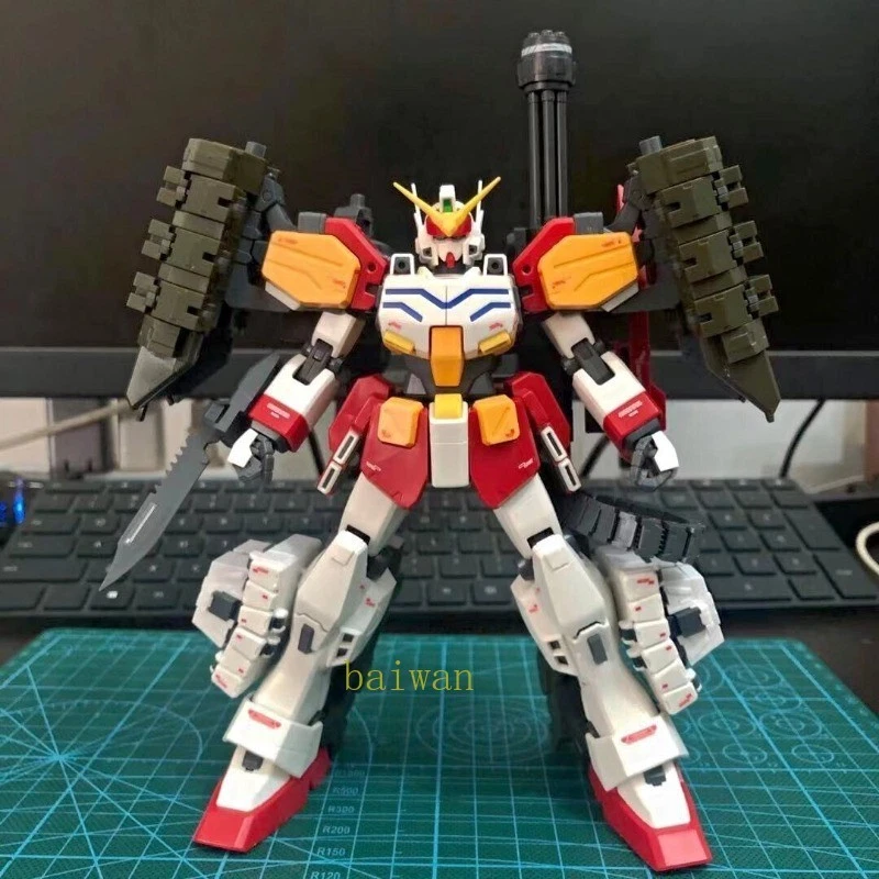 IGEL Upgrade Kit Set for MG 1/100 HEAVYARMS CUSTOM EW Green Heavy Gunner GUNDAM - Image 3 of 4