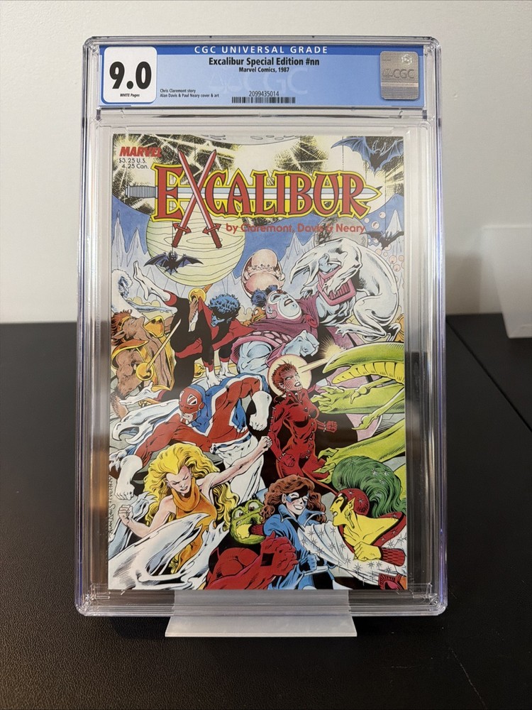 EXCALIBUR SPECIAL EDITION #NN KEY CGC 9.0 1st Excalibur 1987 🔑