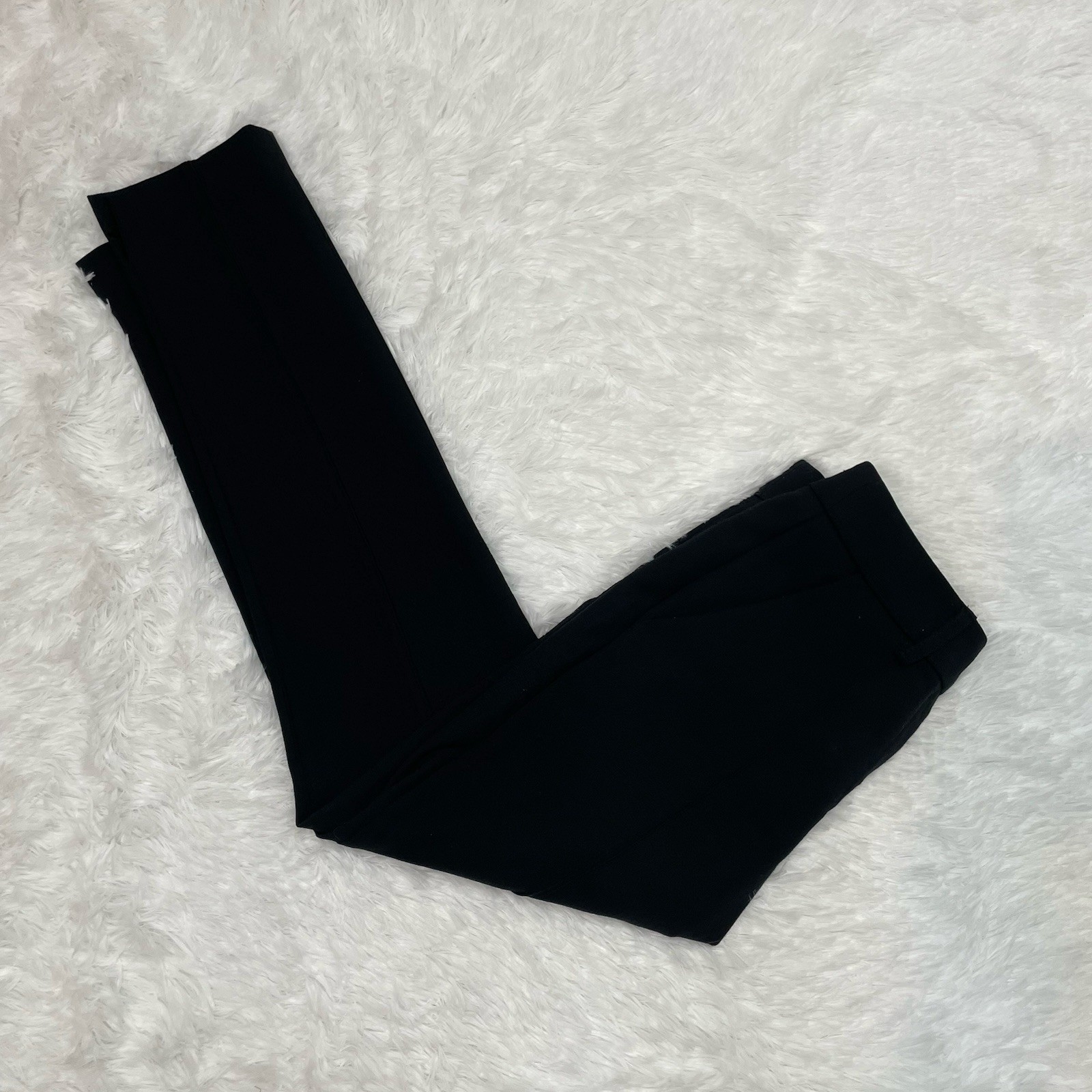 Veronica Beard Women’s Size 0 Black Dress Pants Straight Leg Designer Office USA