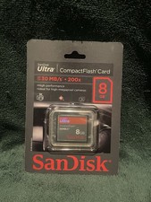 1pcs 8gb Sandisk Ultra CF compact flash memory card for CF NIKON CANON Cameras
