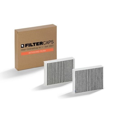 Aktivkohlefilter für Miele DKF 31-P von FILTERCAPS
