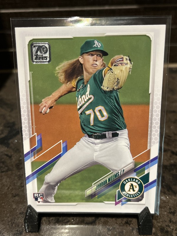 2021 Topps - Jordan Weems #570 (RC)