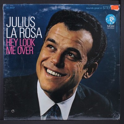 JULIUS LA ROSA: hey look me over MGM 12'' LP 33 RPM Sealed