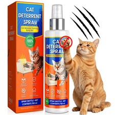 Cat Deterrent Spray, Cat Deterrent for Furniture Protection, Pee Spraying, Ex...