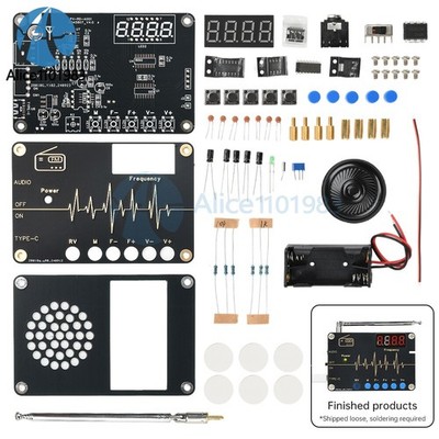   Electronic Kit Digital RDA5807M FM Radio 87-180MHz Electronic Soldering Kit #q