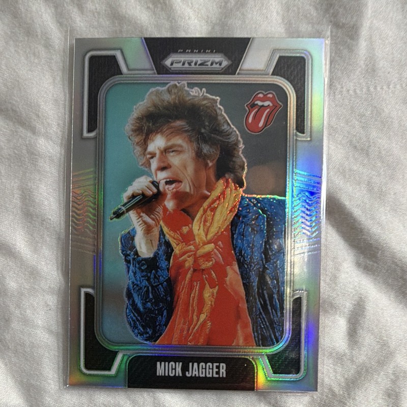 Panini Prizm The Rolling Stones Mick Jagger #52 2025 Parallel/Variety
