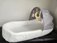 Travel Bassinet Portable Baby Bassinet, Baby Lounger for Newborn, Infant