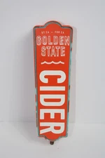 Golden State Gingergrass Hard Cider Tap Handle