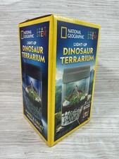 National Geographic Light-Up Dinosaur Terrarium Kit for Kids STEM   New