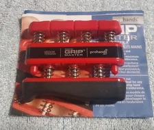 Prohands Gripmaster Medium Tension Finger Exerciser Strength Trainer Used