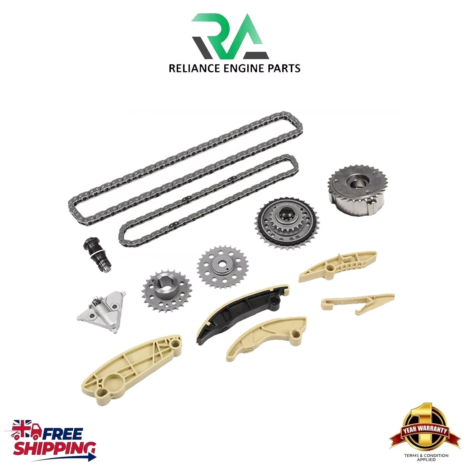 JAGUAR LAND ROVER FULL F-PACE TIMING CHAIN KIT INGENNIUM 2.0 DIESEL 204DTD / DTA thumbnail 5