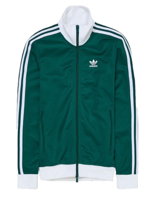 adidas Originals Beckenbauer Green Track Jacket Retro Classic