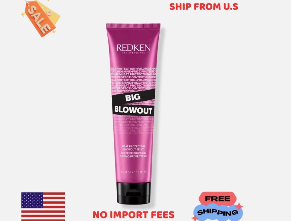 Redken BIG BLOWOUT Heat Protectant Jelly 5.1 oz.