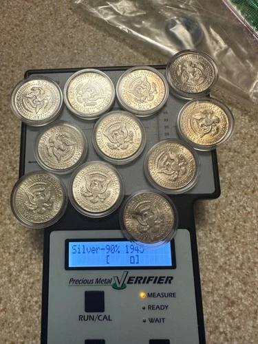 11- 1964 ~ Kennedy Half Dollar  ~ Uncirculated 90 % Silver