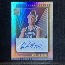 Donruss Jewell Loyd Silver Holo Auto SS-JL