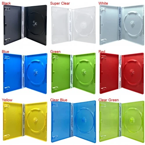 PREMIUM STANDARD Single DVD Cases 14MM (100% New Material) Lot