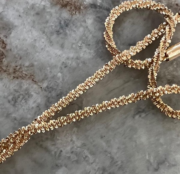 Alternate view of Genuine Gemstone 14k Gold Solid 925 Tree Life "spinner" Necklace Real