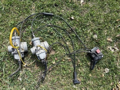 1990 Polaris Indy 500 Carburetirs Throttle Switch Choke  VM38 Mikuni Carbs