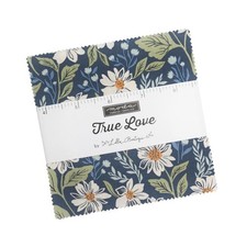 TRUE LOVE 5" Sq Charm Pack Quilt Fabric Moda 42 Pc Lella Boutique