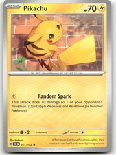 Pikachu #51 Prices | Pokemon Temporal Forces | Pokemon Cards