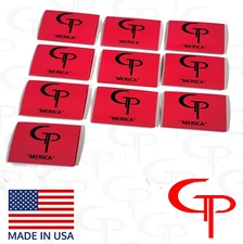 (10) 2/0 or 1/0 AWG Gauge Heat Shrink Tube Ring Terminal Tubing Heavy Duty RED