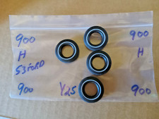 AMT FOUR 4 WHITE WALL TIRES 1/25 SCALE from 53 Ford Pickup PACKAGE  900