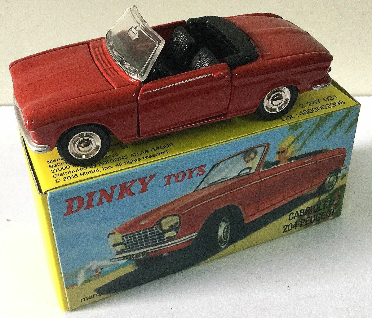 ディンキー No.511 カブリオレ 204 プジョー DINKY TOYS CABRIOLET