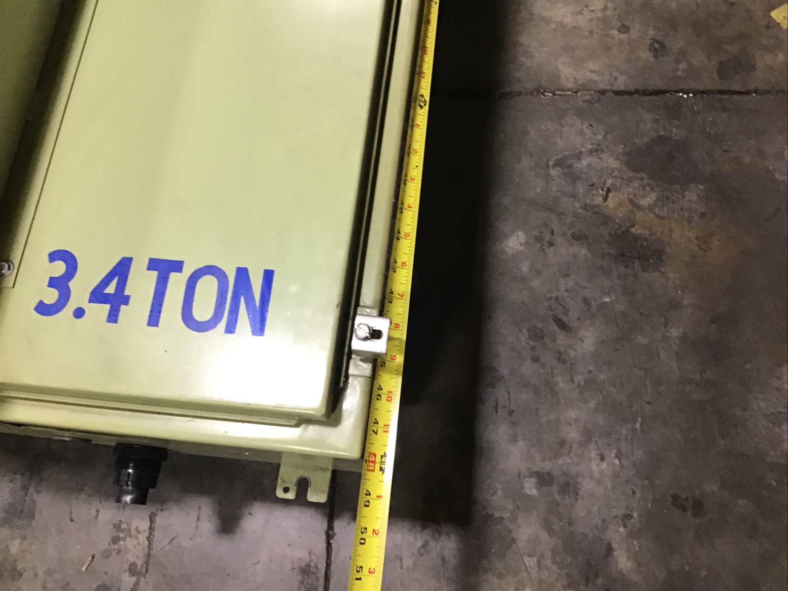 Hoffman A483608LP 48" x 36" x 8" Electrical Enclosure #1221TAW*AD FMLB2