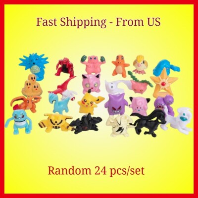 24 Unique Pokémon Figurines - Ultimate Anime Collection for Gifting and Creativ