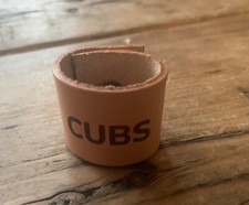 LEATHER CUB WOGGLE - CUB SCOUT WOGGLE (Choice of Colours )